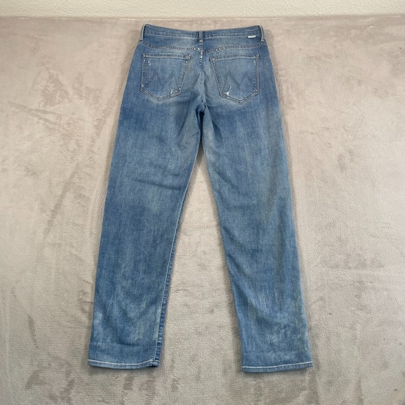 MOTHER The Brother Distressed Jeans in Getting Rowdy Women 30 (Tag 26) USA Made - Picture 8 of 14